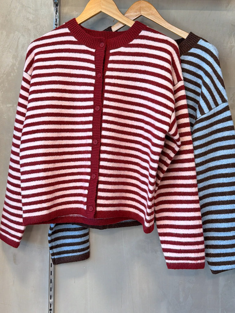 Cecil Blue Striped Sweater