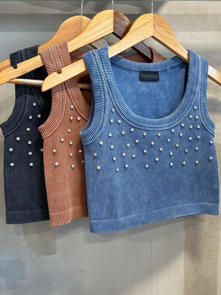 Ambar Tan Basic Top