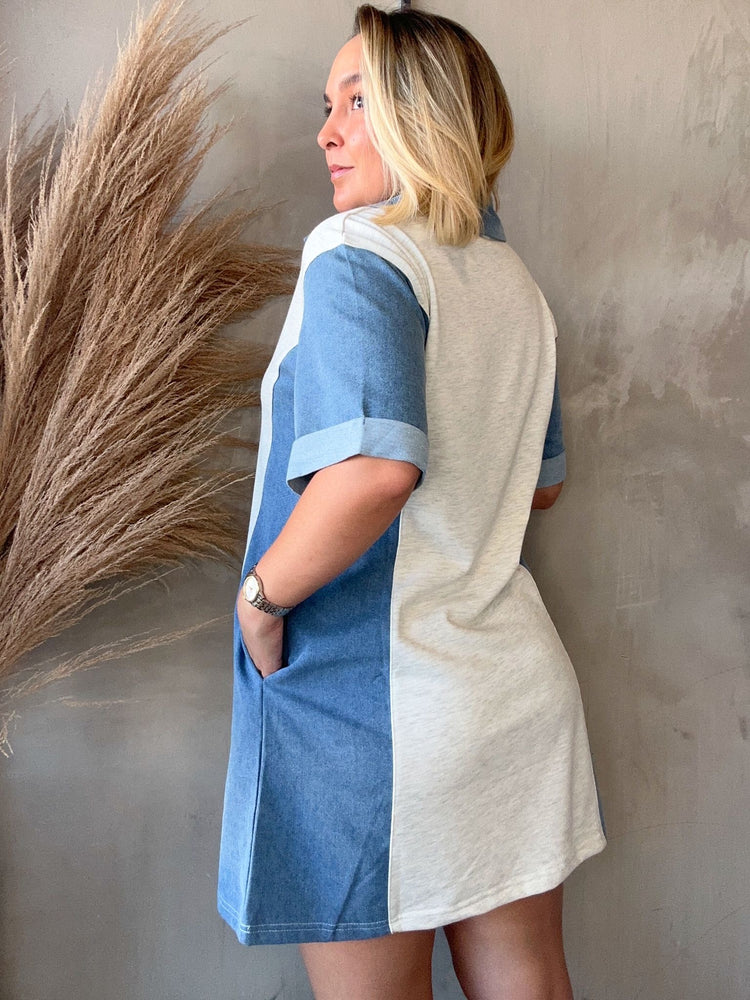 Crissy Denim Shirt Dress