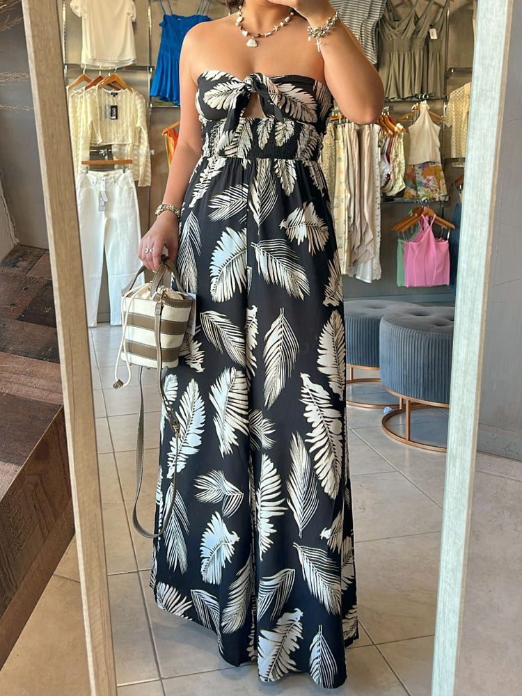 Araceli Leaf Jumpsuit
