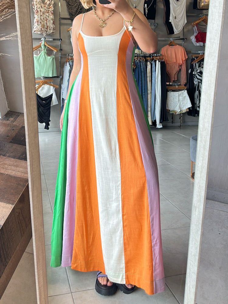 Valentina Linen Maxi