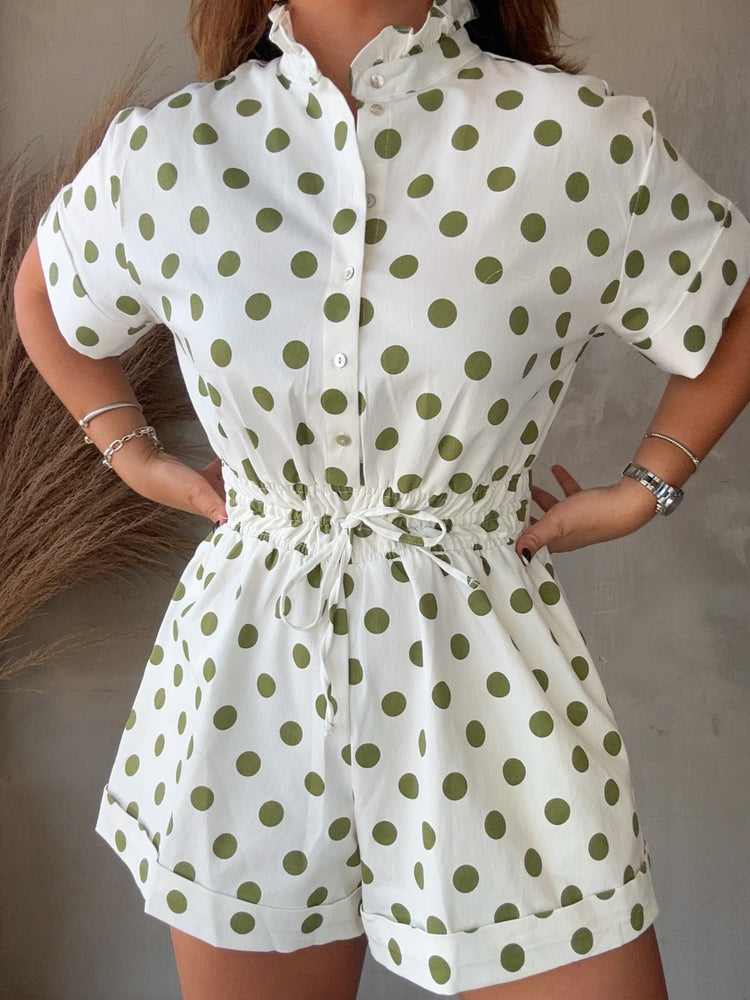 PREORDEN Estefania Polka Dots Romper