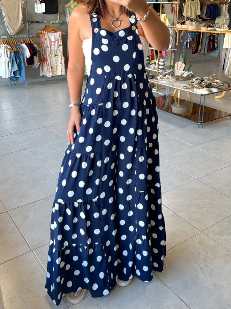 Lisset Polka Dots Jumpsuit