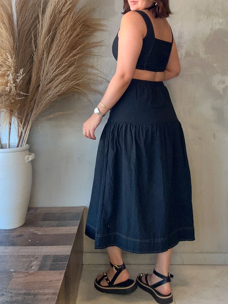 Alba Top & Skirt Set