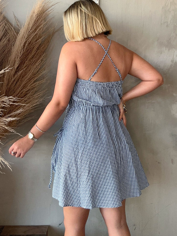 FINAL SALE - Marcella Gingham Dress