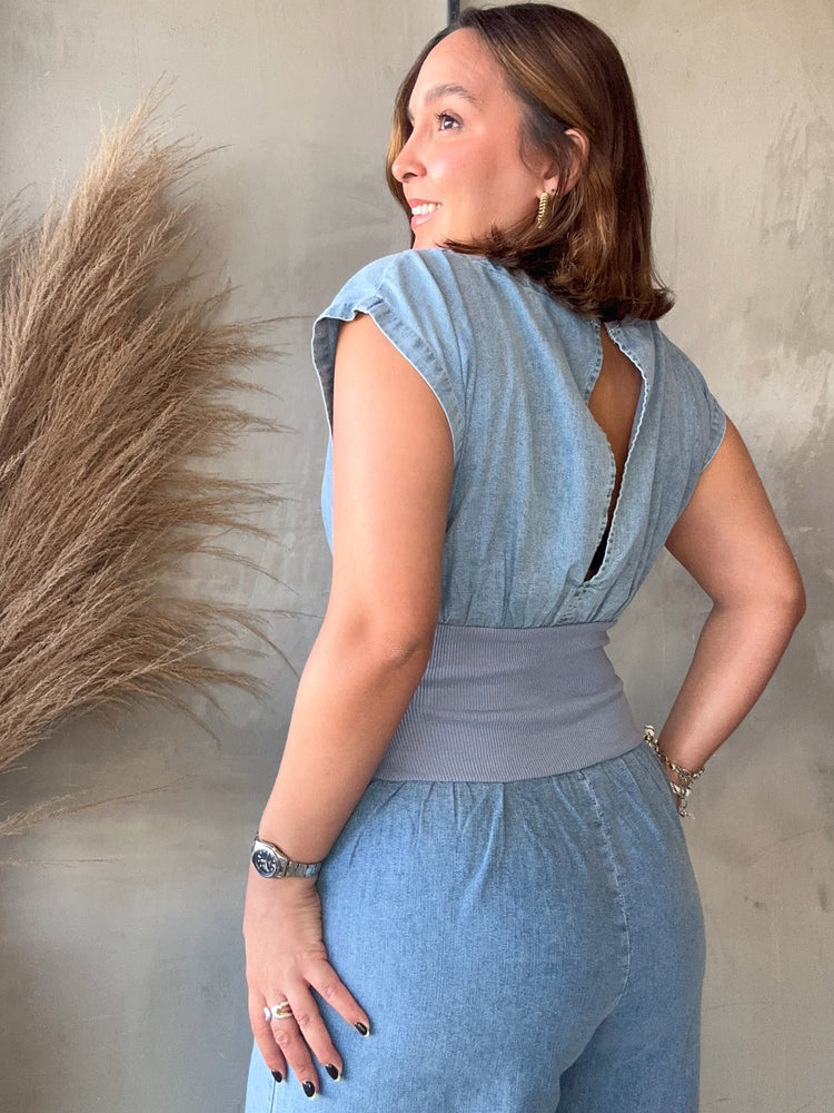 Tatum Denim Jumpsuit