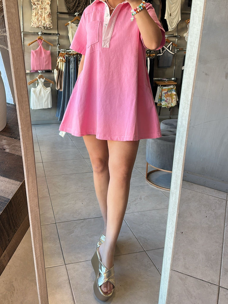 Amelia Pink Dress