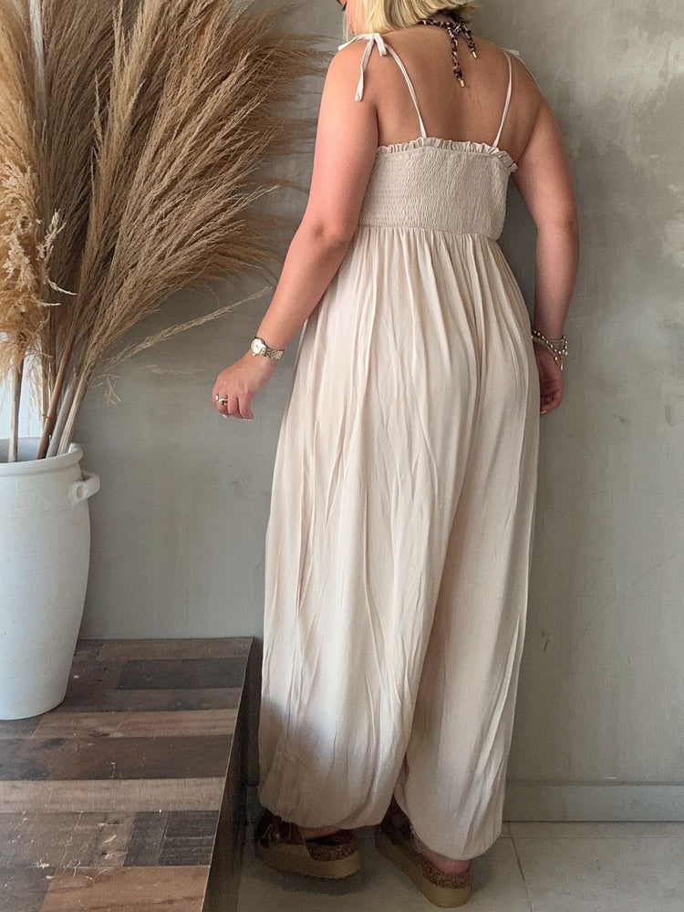 Karlie Ivory Jumpsuit