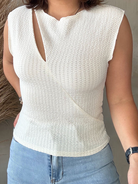 FINAL SALE - Cut Out Top