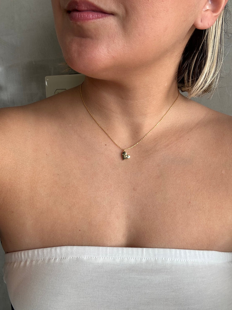 Gold Heart Necklace