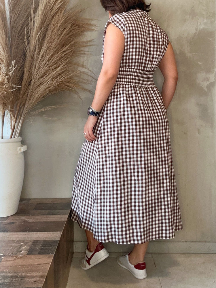 Priscilla Gingham Dress