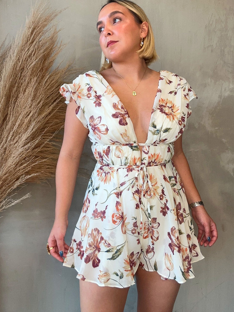 FINAL SALE - Palmer Floral Romper