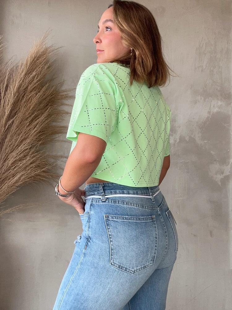 Demi Green Tee