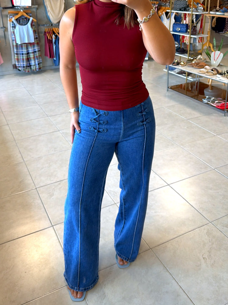 Eva Oriental Detail Jean