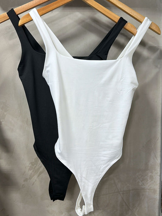 Edna White Bodysuit