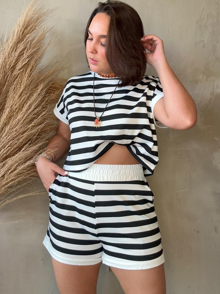 Topacio Striped Set