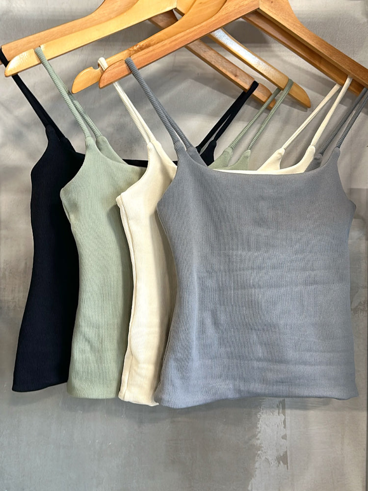 Erin Olive Basic Top