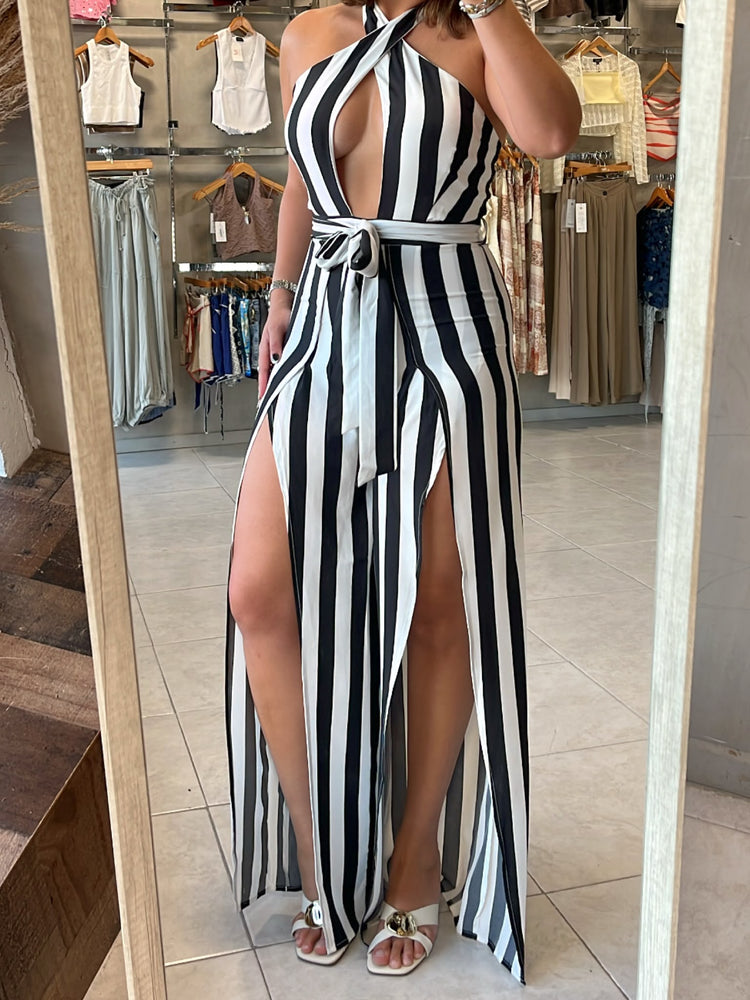 Lauryn Striped Jumpsuit