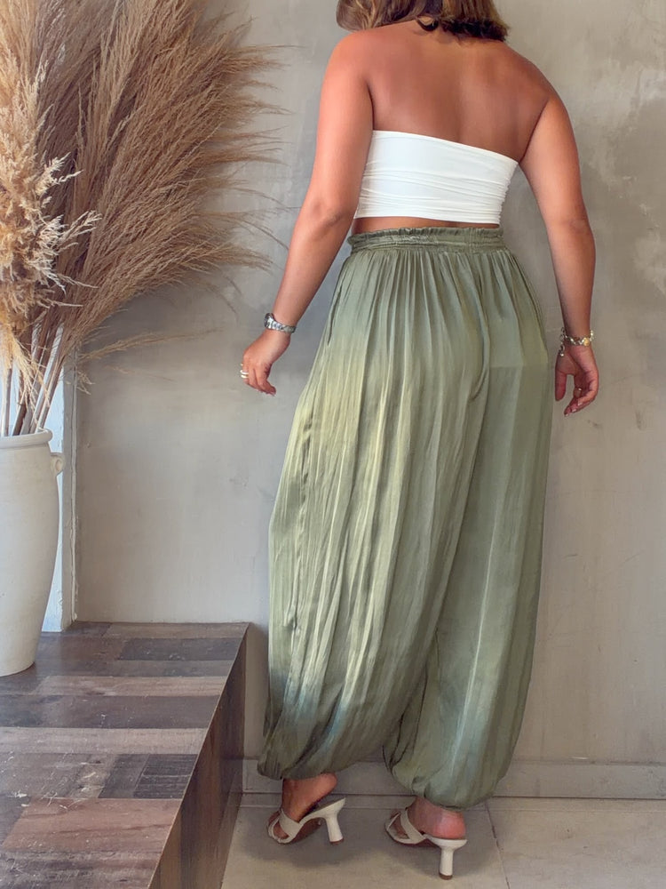 Olivia Satin Balloon Pant