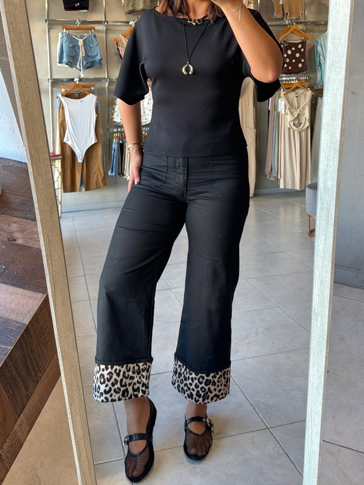 Vivienne Black Blouse