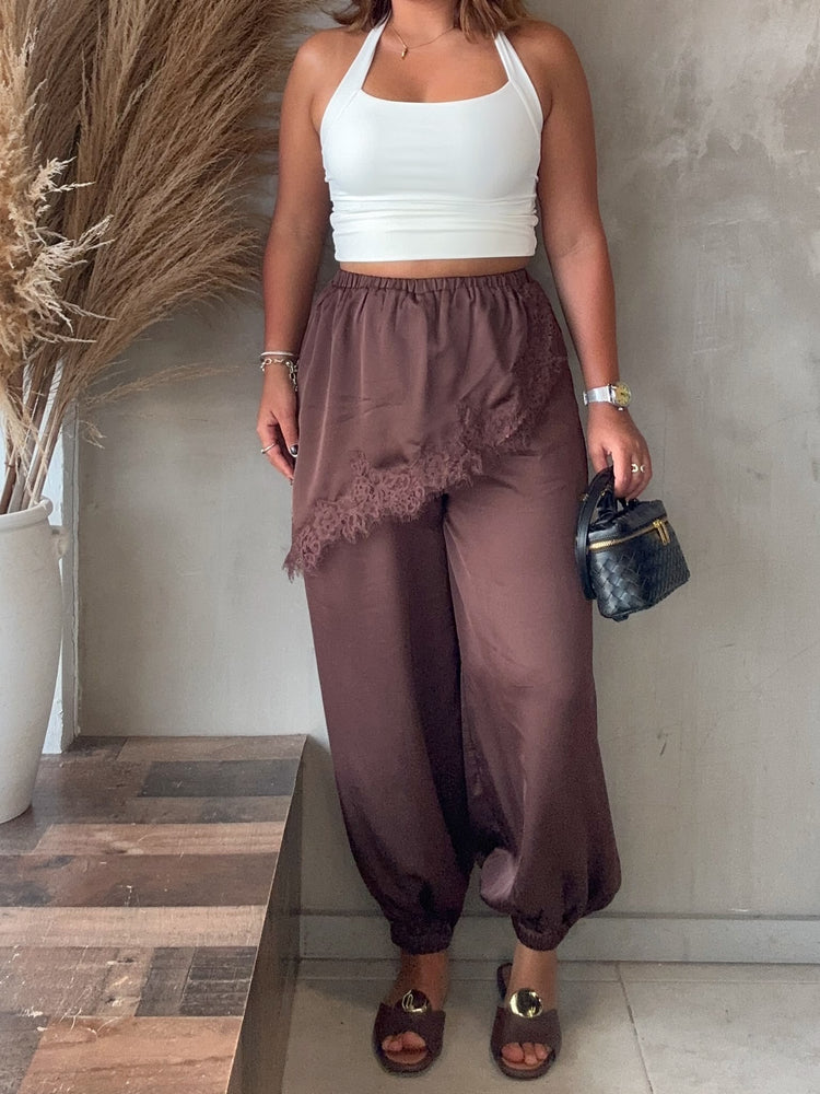 Liza Lace Balloon Pants