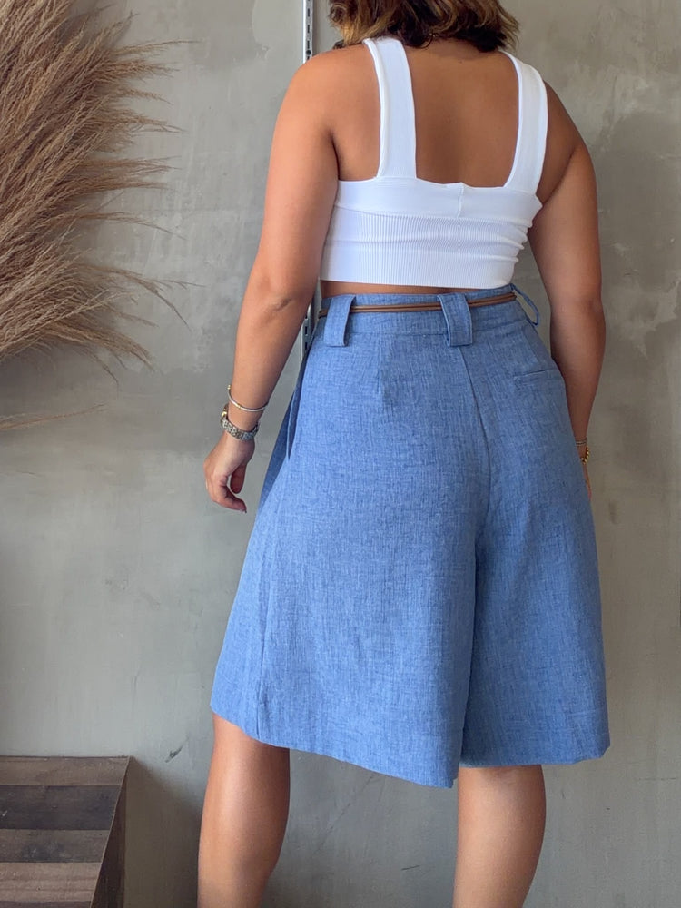 Marjo Belted Bermuda