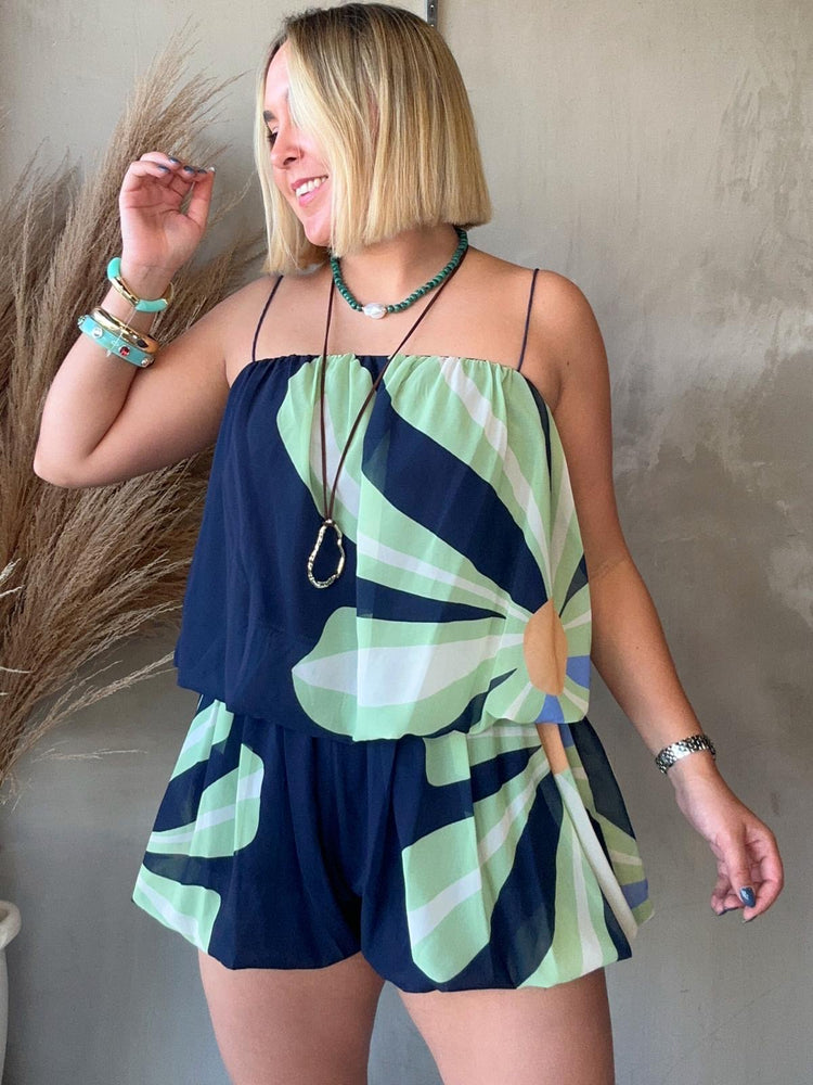 FINAL SALE - Floral Romper