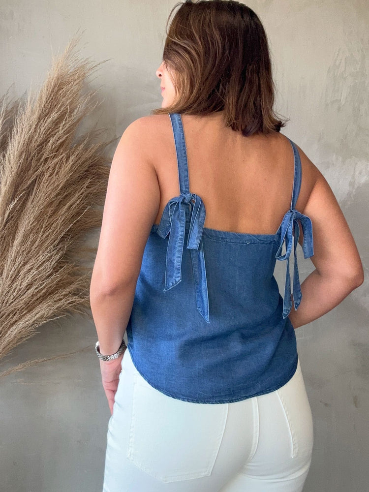Mariana Denim Top