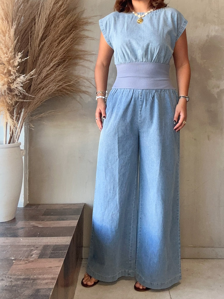 Tatum Denim Jumpsuit