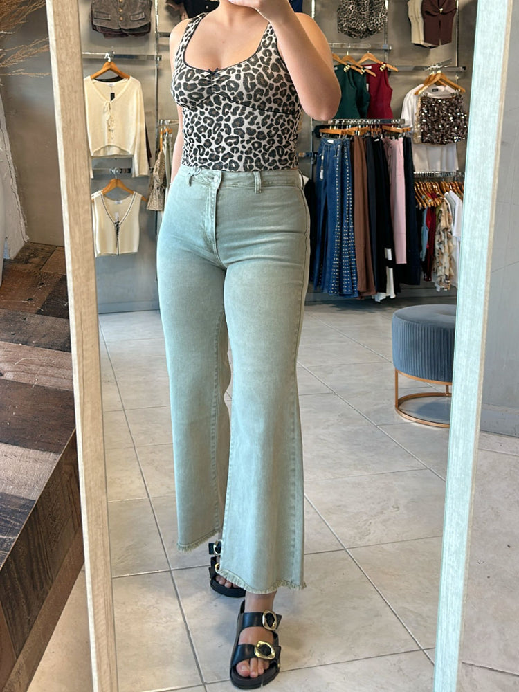 FINAL SALE - Bianca Leopard Top