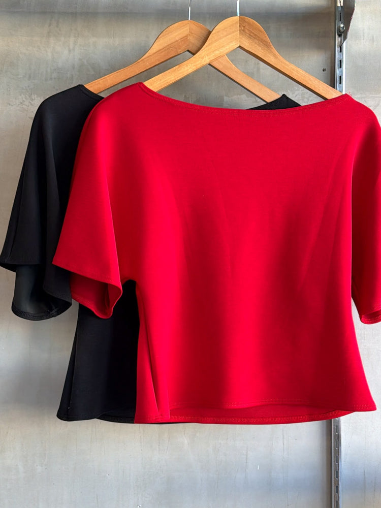 Vivienne Black Blouse