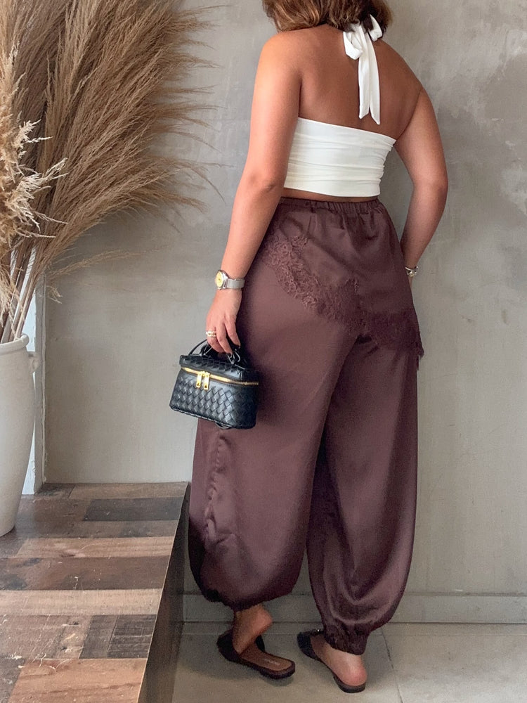 Liza Lace Balloon Pants