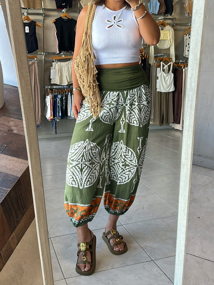 Amelie Printed Balloon Pants