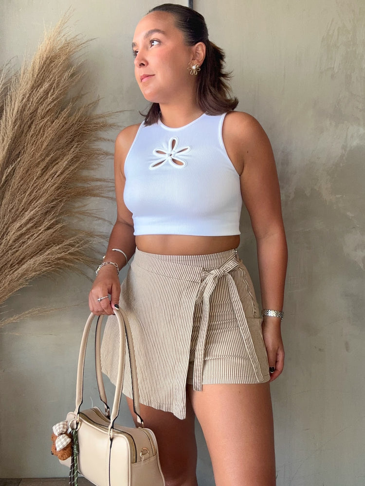 Marianne Striped Skort