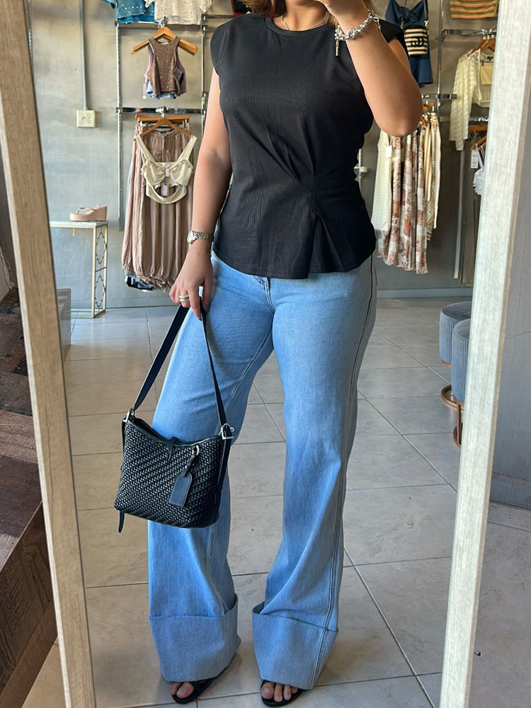Zaira Black Top