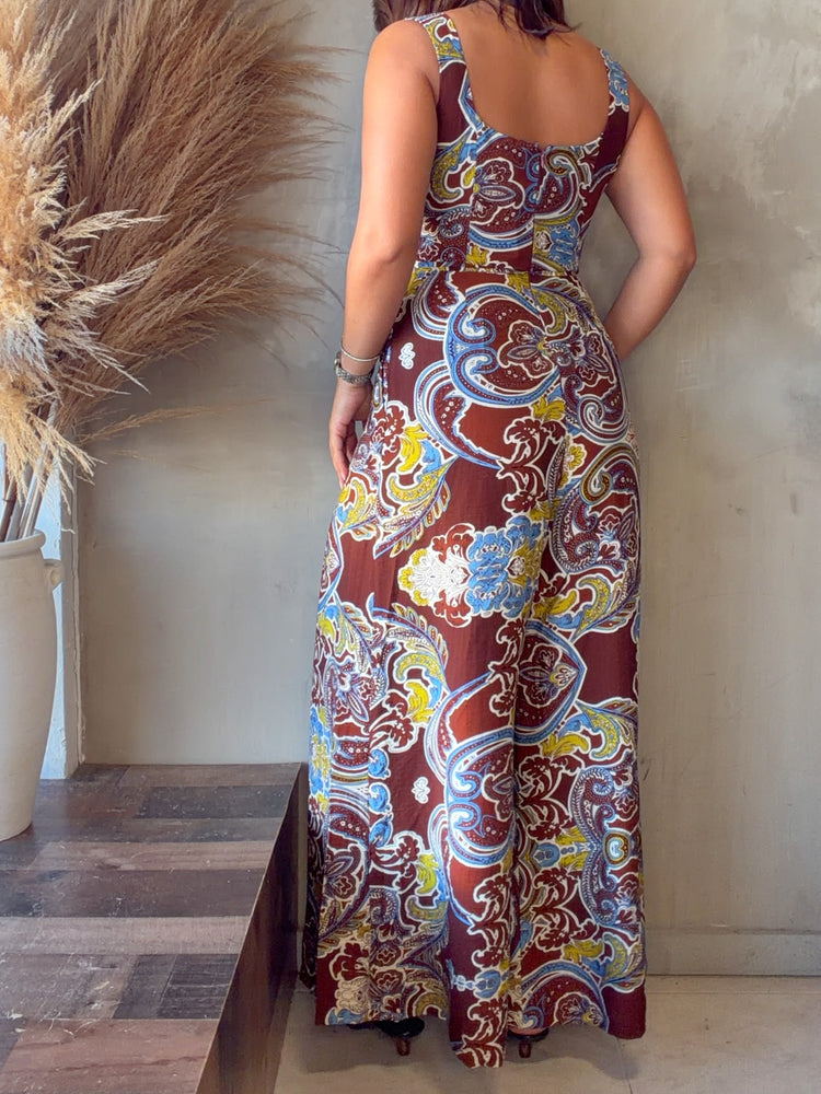 Lucia Paisley Printed Jumpsuit