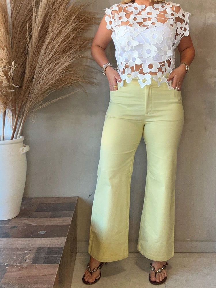 Hailey Butter Yellow Jean