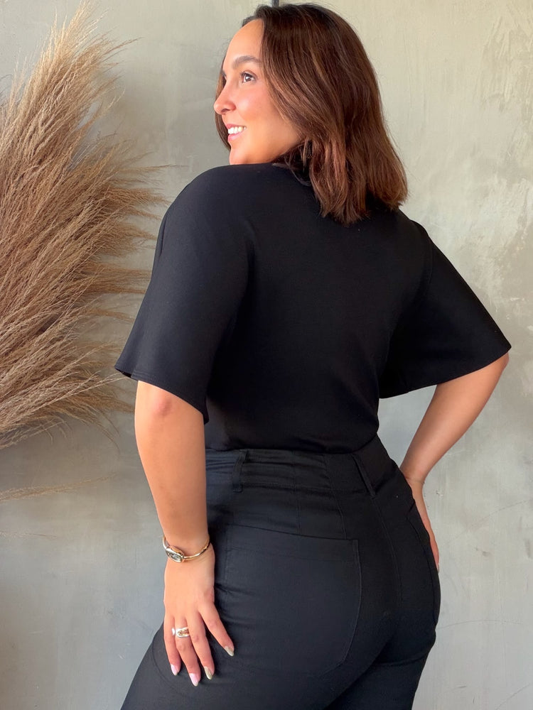 Vivienne Black Blouse