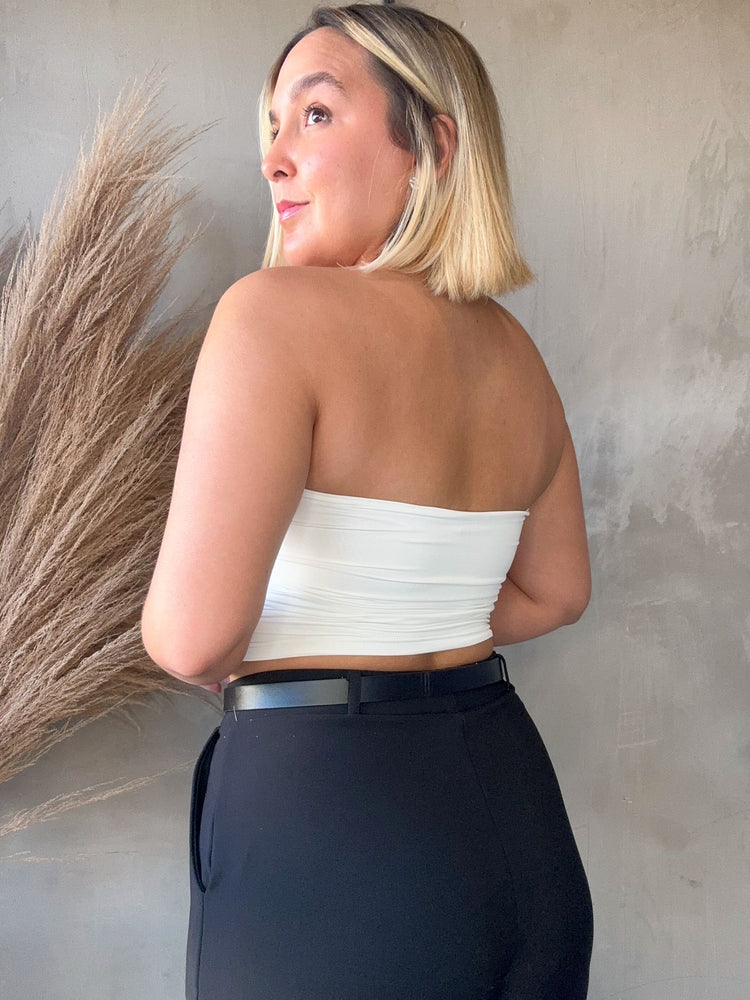Calliope White Tube Top
