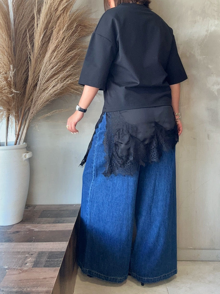 Saylor Black Lace Dress