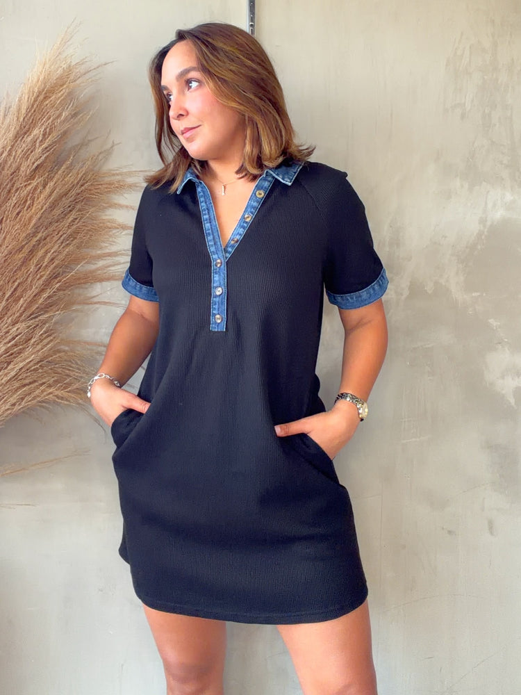 Heidi Denim Shirt Dress