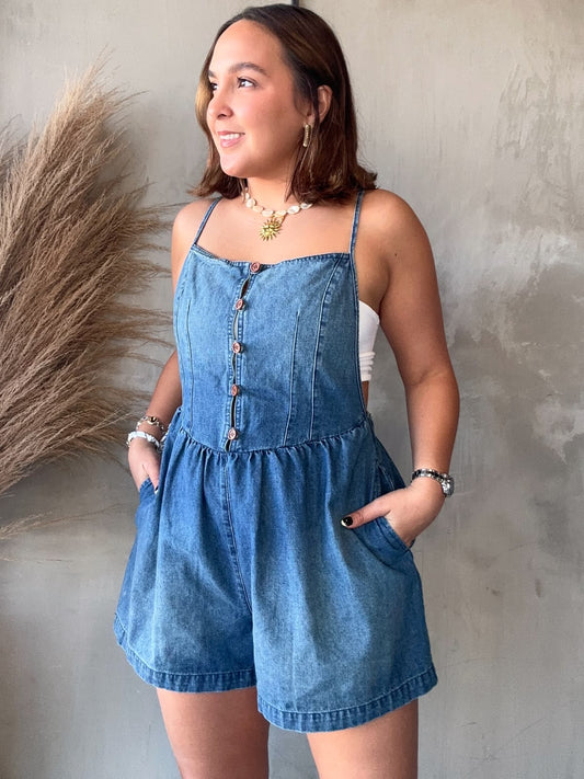 Ariel Denim Overall