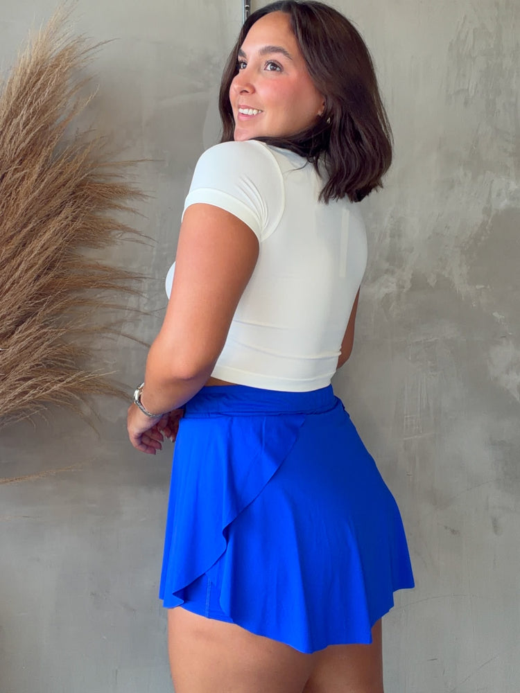 Patty Blue Active Skort