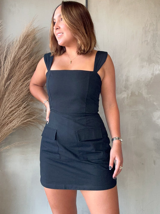 Gia Black Romper