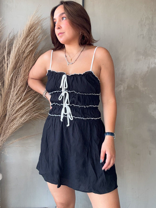 FINAL SALE - Contrast Dress