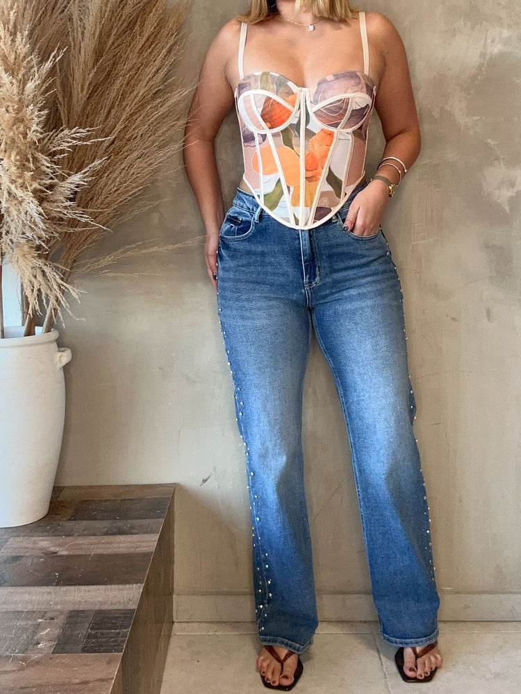 FINAL SALE - Trixie Rhinestones Jean