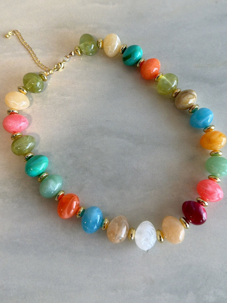 Multi Beads Necklace