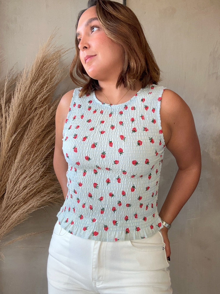 Strawberries Tank Top