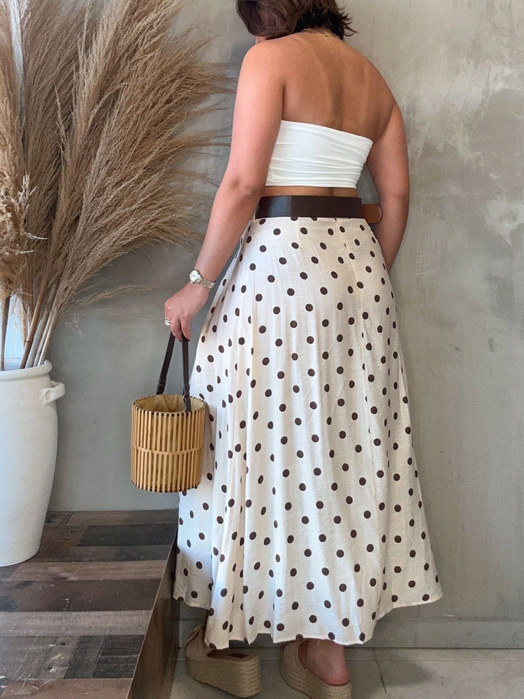 Eve Polka Skirt (includes belt)