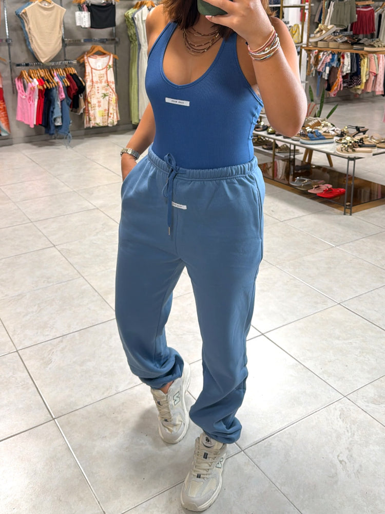Joan Blue Body & Jogger Set